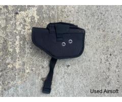 Black Airsoft Gun Holster
