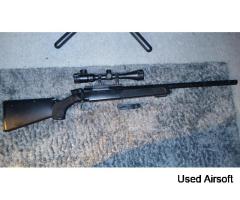 SNIPER RIFLE AND SCOPE