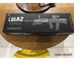 NEW EDITION L85A2 SERIES SPRING POWERED AIRSOFT RIFLE