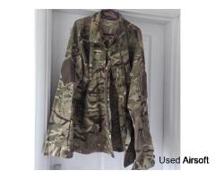 180/104 (40-42" Chest) Multi Cam Zipped Dress Shirt / Thin Jacket