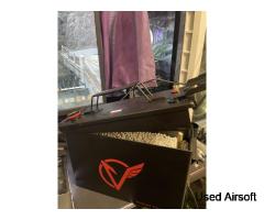 ***Collection only*** Vanguard speedloader pro + GBBR magazine adapter