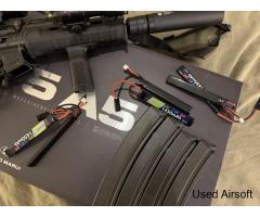 Tokyo Marui MP5 A5 NGRS - HARDLY USED - MULTIPLE ATTACHMENTS - THREE BATTERIES - Image 3