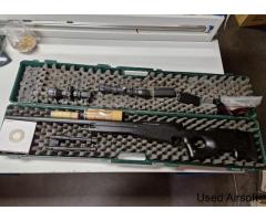 Airsoft replica sniper rifle ASG 6mm 1.9 joules