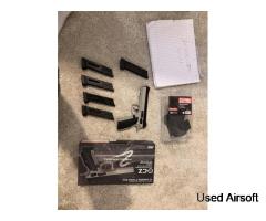 Cz Shadow 2 upgraded - GBB MAG + 4 CO2 mags + holster
