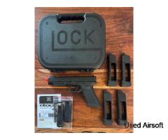 UMAREX Deluxe Glock 34 Gen4 6mm BB Pistol Airsoft Gun w/4 Magazines