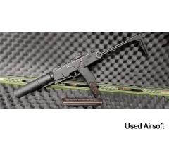 HPA/GBB KWA MP9 with silencer and tracer adapter. - Image 3