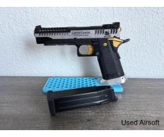 Tokyo Marui 5.1 Gold Match Hi Capa Airsoft Custom Build Gas Blowback Pistol - Image 2