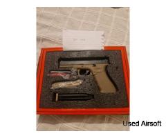 Raven EU17 Gas blowback pistol Tan/black