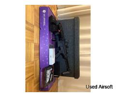 G&G FAR 556 airsoft gun with attachments