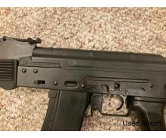 LCT Stamped Steel LCKS74M AK EBB AEG Rifle with Steel Folding Stock Bundle - Image 3