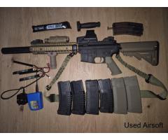 MK18 SA-E19 (Daniel Defence) EDGE 2.0 Carbine Replica Chaos Bronze AEG Specna Arms + wider kit