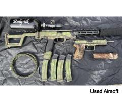 HPA tokyo marui DMR MK23 sniper set up