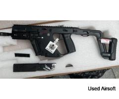 new Krytac Kriss Vector AEG Airsoft Rifle - Black 07824633667