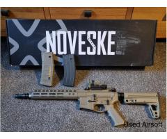 Noveske n4 gbbr by Double Eagle upgraded + extra mag and sight