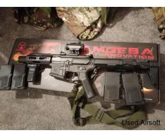 ARES AMOEBA HONEY BADGER STUBBY /BLACK