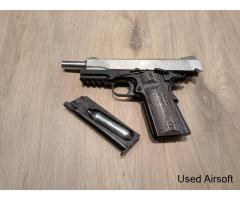 Licensed Colt 1911 CO₂ Blowback Pistol – Full Metal