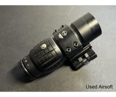 Theta Optics 3 x 35 Flip to side Magnifier with QD mount - Image 2