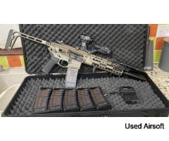 Salvo Precision MCX 10.5 Spear LT CSAW GBBR 07824633667