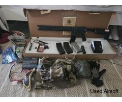 Krytac lvoa setup woth lots of accessories