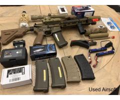 Umarex Elite Force Authentic Replica HK 416 A5 Airsoft Rifle Tan AEG Hk416 - Image 4