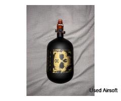 HK Army Alpha HPA Air Tank 68ci/1.1l 4500psi Doom Midas + HK Army HP8 Regulator Orange