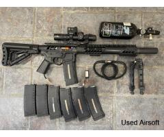 HPA EMG F1 Firearms BDR-15 3G AR15 AEG Rifle (Blue - BDR-BLS-2) 07824633667