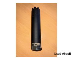 Angry Gun SOCOM 556 QD 14mm CCW Black Dummy Silencer Suppressor
