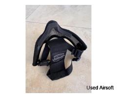 Valken Airsoft Protective Mesh Mask - black and white