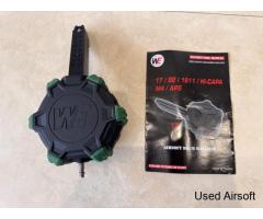 WE 350rds Drum Magazine for Glock GBB MG-DR17-BK with WE HPA Tap - Image 2