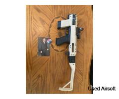 GLOCK 17 Gas Blowback Airsoft Pistol carbine kit