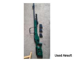 Snow wolf SV98, 3 Magazines, Bipod