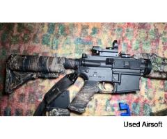 Newbbie-Nuprol Delta M4 Pioneer Beacher Two Tone 6mm Airsoft - Image 3