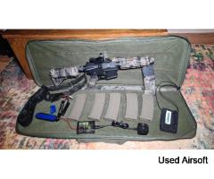 Newbbie-Nuprol Delta M4 Pioneer Beacher Two Tone 6mm Airsoft - Image 4