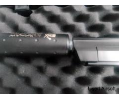 Desert Eagle with thread adaptor