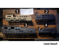 Sig Sauer MCX Spear LT, Virtus, Rattler LT GBB/AEG handguards