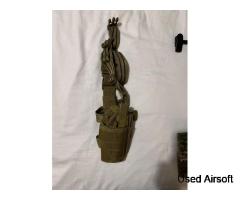 Viper Tan Drop Leg Holster