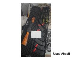 LCT AKM with case, magazines and batteries