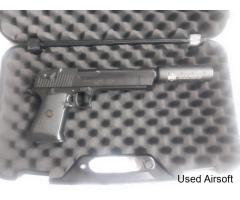 Desert Eagle with thread adaptor