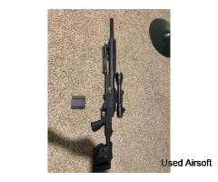 Brand New Fully Metal Black Airsoft sniper fresh out of box, very heavy. 400 FPS - Image 2