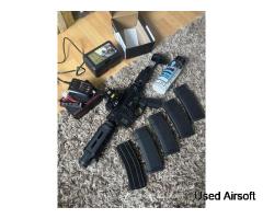 Bolt B4 recoil Airsoft Rifle + Extras