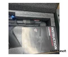 6mm E&C East Crane Strike Industries #EC-337 11” Blue Airsoft Rifle Gun - Image 4