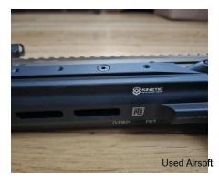 CUSTOM WE TECH SCAR H GAS BLOWBACK AIRSOFT. 6 MAGS, MANY UPGRADES - Image 4