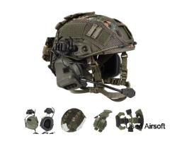 *BRAND NEW* Tactical Airsoft Helmet Set w/ Headset & more