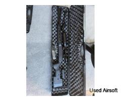 Novritsch SSG-10 A2 with 1 mag scope, sun protector and bipod