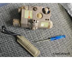 Element PEQ15 - Tan - Red Laser - IR Illuminator - White Illuminator - NEW