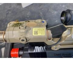 KWA KMP9R Gas SMG, hydra, red dot, and PEQ - Image 3
