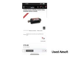Action Army Infinity motor long R45000 (Short Shaft)