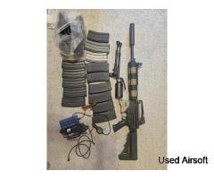 Kwa Sr10 Airsoft Aeg Rifle Wirh Accessories