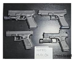 For sale are my VFC/Umarex/Stark Arms glocks and magazine