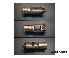 Pistol lights Surefire HX35 FDE and X400 Ultra with Red laser - Image 2